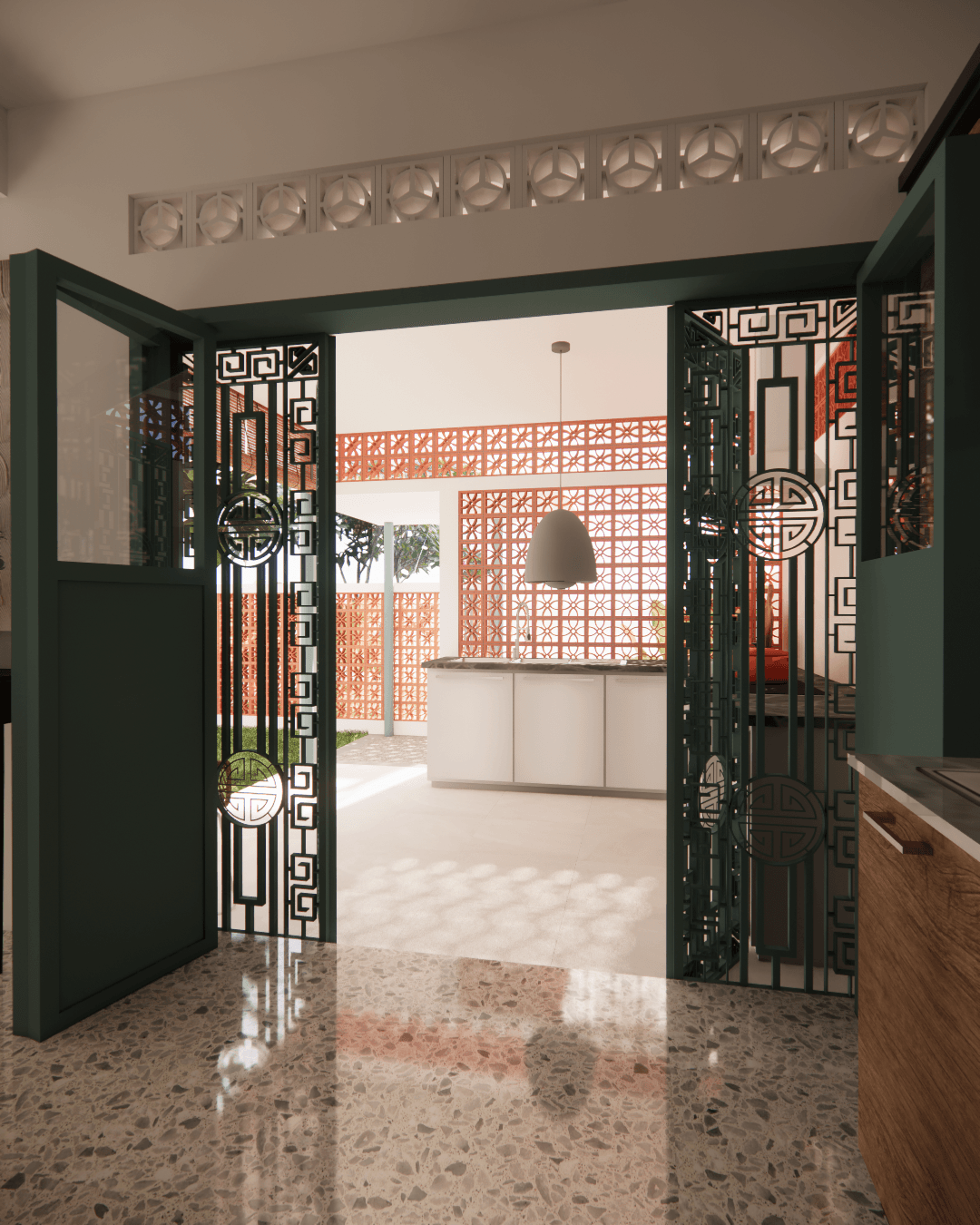 Front of Kemboja House – Seksyen 17, PJ